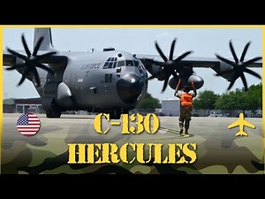 C-130 Hercules: Technical Mastery and Rare Footage of the Airlift Giant