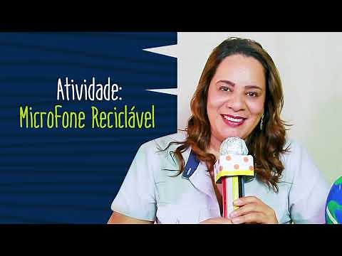 Como fazer um microfone utilizando material reciclável?