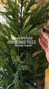 246K views · 1.9K reactions | Three artificial trees that look and feel real! These are my faves. #home #homedecor #christmas #cozy #cozyhome #vintagestyle #christmastree #holidaydecor | Deb and Danelle | Facebook