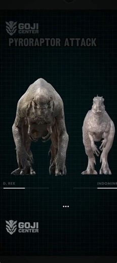 tamanho de híbridos Edit #capcut 💀☠️... Edi 🔥🫥🤙🔥 #pyroraptor