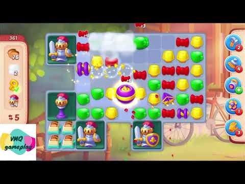 Homescapes level 361 gameplay