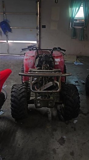 painting the yamaha atv