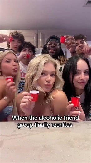 When Your Alcoholic Friends Finally Link Up 😂🍻 #drunkfriends #friendreunion #friends #fyp #shorts