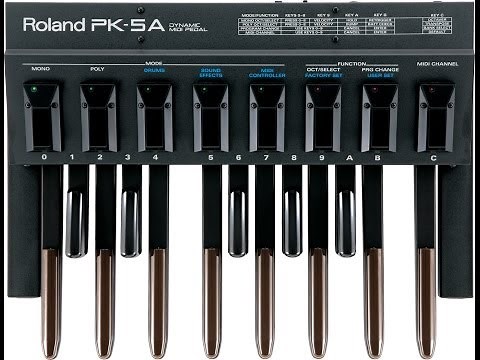 Roland PK-5A Dynamic MIDI Pedal