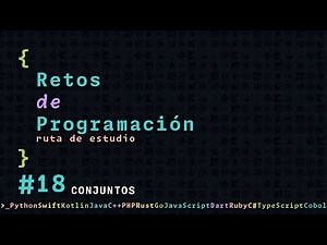 Ruta de estudio programación | 18 - CONJUNTOS