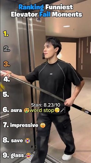 Ranking Funniest Elevator Fail Moments