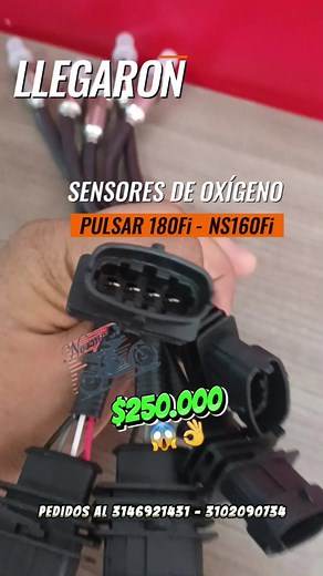 Sensores de Oxígeno Pulsar 180 fi (full inyección) NS160Fi | Normotos SAS