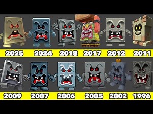 Evolution of Whomps Game Graphics In Nintendo Games (1996-2025)