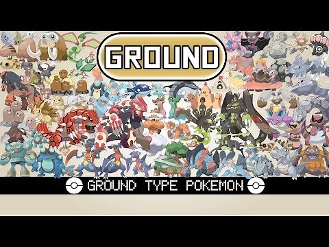 All Ground Type Pokémon