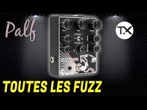This FUZZ pedal lets you get ALL the fuzz sounds! [TX Pedals ANIMALIZZER]
