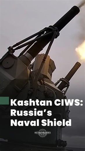 Military Mechanics on Instagram: "Kashtan CIWS integrates 9M311 command-guided missiles with twin 30 mm GSh-6-30K rotary cannons under unified radar and electro-optical fire control. The system uses target-tracking radar, automatic threat prioritization, and digital ballistic computation. Gas-operated cannons deliver high cyclic rates, while radio-command guidance corrects missile trajectory during midcourse engagement."