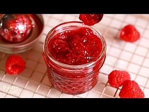Easiest Homemade Raspberry Jam (No Pectin, 3 Ingredients)