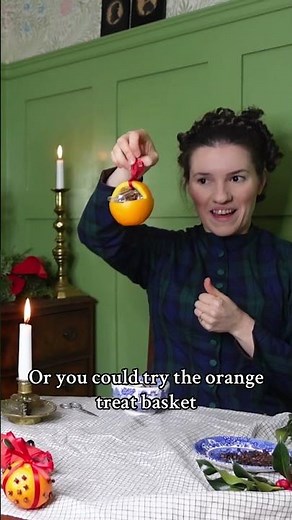 Victorian Christmas Crafts using…oranges! 🍊🎄