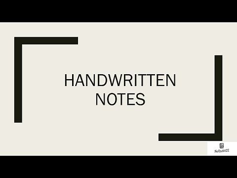 Handwritten Notes (All Subjects) | Electrical Engineering | Notes4EE