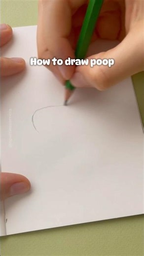 How to draw poop 💩 #howtodraw #drawingtutorial #learntodraw #drawingtips #kawaii