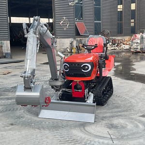 [Hot Item] New Style Multifunctional Low-Maintenance Compact Crawler Tractor with Front-Bulldozer