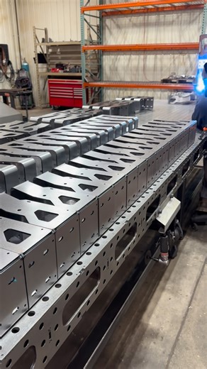 Tinworks Fabrication on Instagram: "Starting this short week off with a run of Trailing Arm Crossmembers. These are for 1963 - 1972 C10 trucks, and can be used to convert your leaf spring suspension to trailing arms or give you more ground clearance on your lowered build. 🇺🇸"