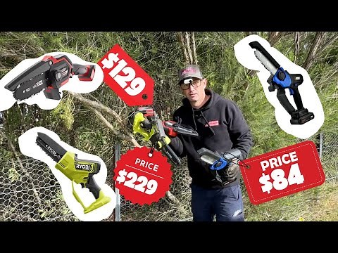 Budget Pruning Saw Comparison - Ryobi - Ozito - Power Blade