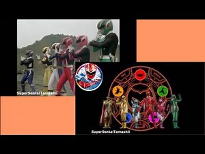 Mahou Sentai Magiranger vs Dekaranger Movie Henshin and Roll Call