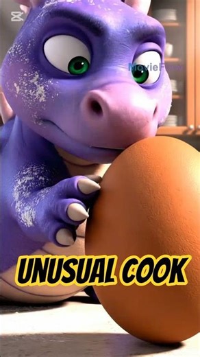 Cute Baby Dragons try cooking food