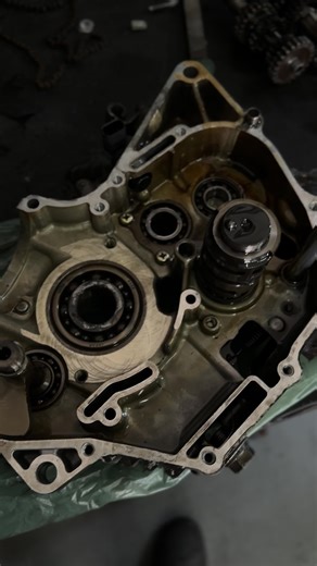 Troca de eixo e kit força da Yamaha Factor 150