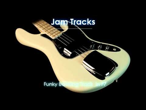 Funk Bass Backing Track (F7)