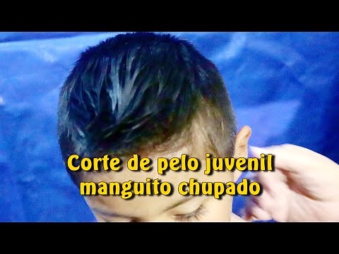 Corte de pelo juvenil manguito chupado