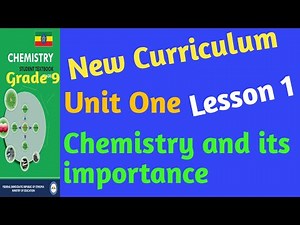 Chemistry for grade 9 based on new curriculum lesson 1