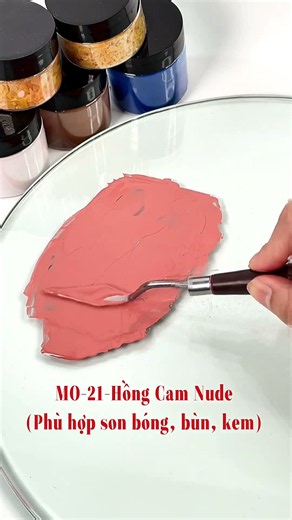 MO-21-Hồng Cam Nude #moondey #moondeylab