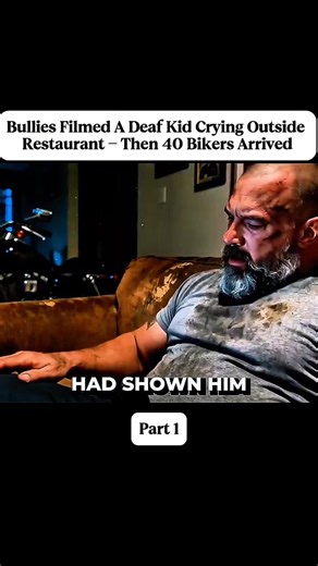 677K views · 10K reactions | Bullies Filmed A Deaf Kid Crying Outside Restaurant - Then 40 Bikers Arrived | Unheard Mysteries | Facebook