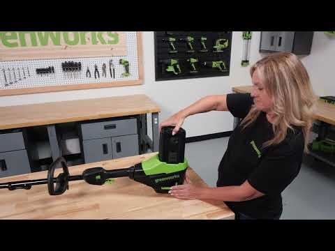 Greenworks 80V 12 inch Snow Shovel With Directional Vanes - Unboxing and Operation Guide
