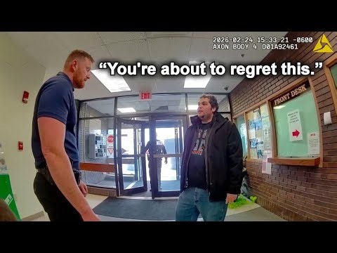 Sovereign Citizen Challenges a GIANT Lieutenant ~ INSTANTLY REGRETS IT