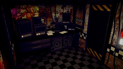 Fnaf 1 Map - Download Free 3D model by skylajade69