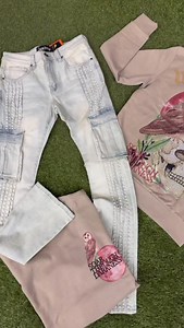 Back At it Again 🔥🌐 RST Crew Sweatshirt $90 Vicious stacked Denim $130 ❗️All Sizes available in store & online ❗️ 🌐FSFNYC.com🌐 | First Stop Fashion