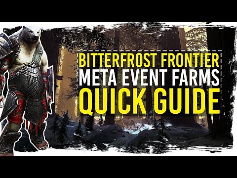 Guild Wars 2 - Quick Guide to Bitterfrost Frontier Farm / 1080p 50fps
