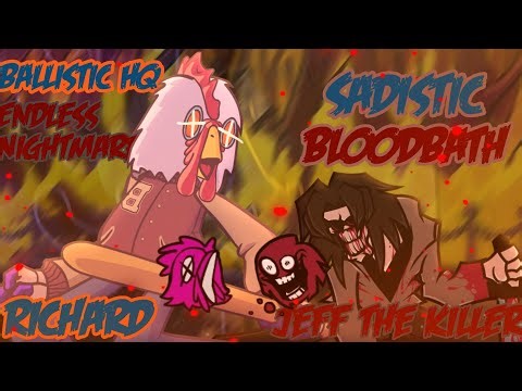 Sadistic Bloodbath (Ballistic HQ X Endless Nightmare) FNF Mashup 