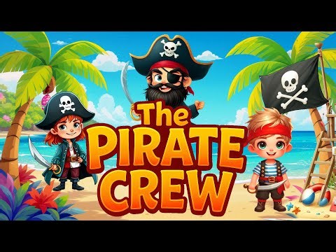 The Pirate Crew 🏴‍☠️🦜 on Vacation 🌴 | Animated Story for Kids