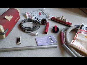 First Look - Electrolux ZA65 1965 Vintage Vacuum Cleaner