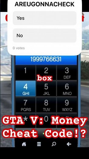 Gta V: Money Cheat Code(it’s working) #shorts #gtaonline #gta5 #gtacheatscodes