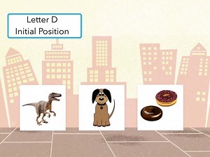 Letter D : Initial Position Of Words