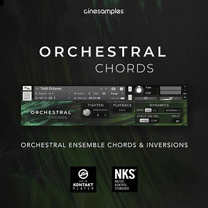 Use these beautiful full orchestra chords and textures to add depth and character to your compositions with ease. | Cinesamples