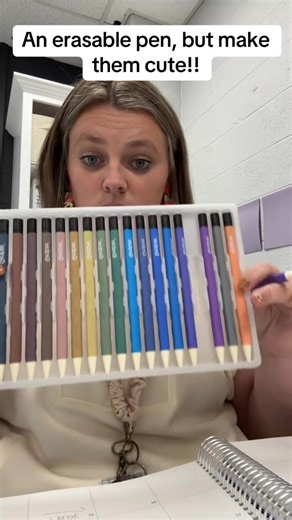 ✨ Make mistakes disappear! ️ With the Grabie 36-Color Erasable Gel Pen Set, you can edit your notes and doodles as you go. Thanks @madisonjaco for the lovely swatches! | Grabie | Facebook