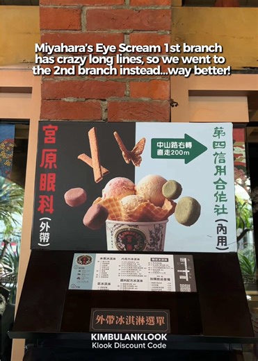 Discover Miyahara’s Eye Scream Ice Cream in Taichung