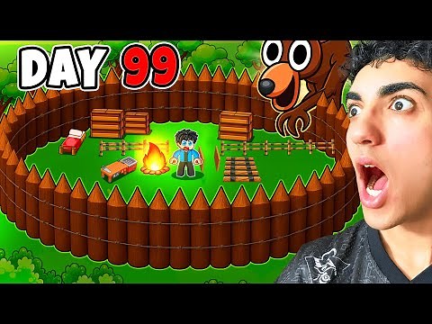 BUILDING THE SAFEST BASE IN 99 NIGHTS IN THE FOREST!