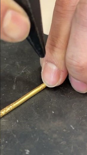 Creating a dragon scale bracelet👑: the entire process of pattern carving revealed!🎉