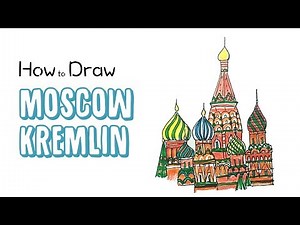How to Draw the Moscow Kremlin