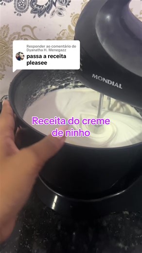 Respondendo a @Dyanatha H. Menegazz receita do creme de ninho que fazemos para nossa acaiteria 🥰 #lojadeacai #cremedeninho #receita #fypage #dicas #sobremesa #acaiteria #fy