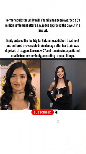Emily Willis Family Awarded $3M SettlementAddictionTreatment #BrainInjury #CourtRuling #NewsUpdate