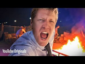 Första avsnittet av Furze World Wonders. Hjälper BMX-snubbe.