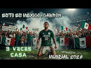 Esto es México, cabrón 🇲🇽 (TRES VECES CASA - Himno Mundial 2026) #mexico #mundial2026 #worldcup
